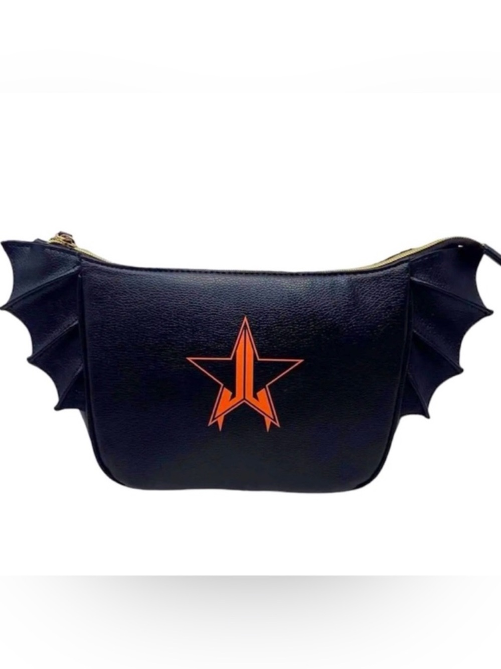 JEFFREE STAR Limited Edition Bat Wing Cosmetic Bag + Phone Ring